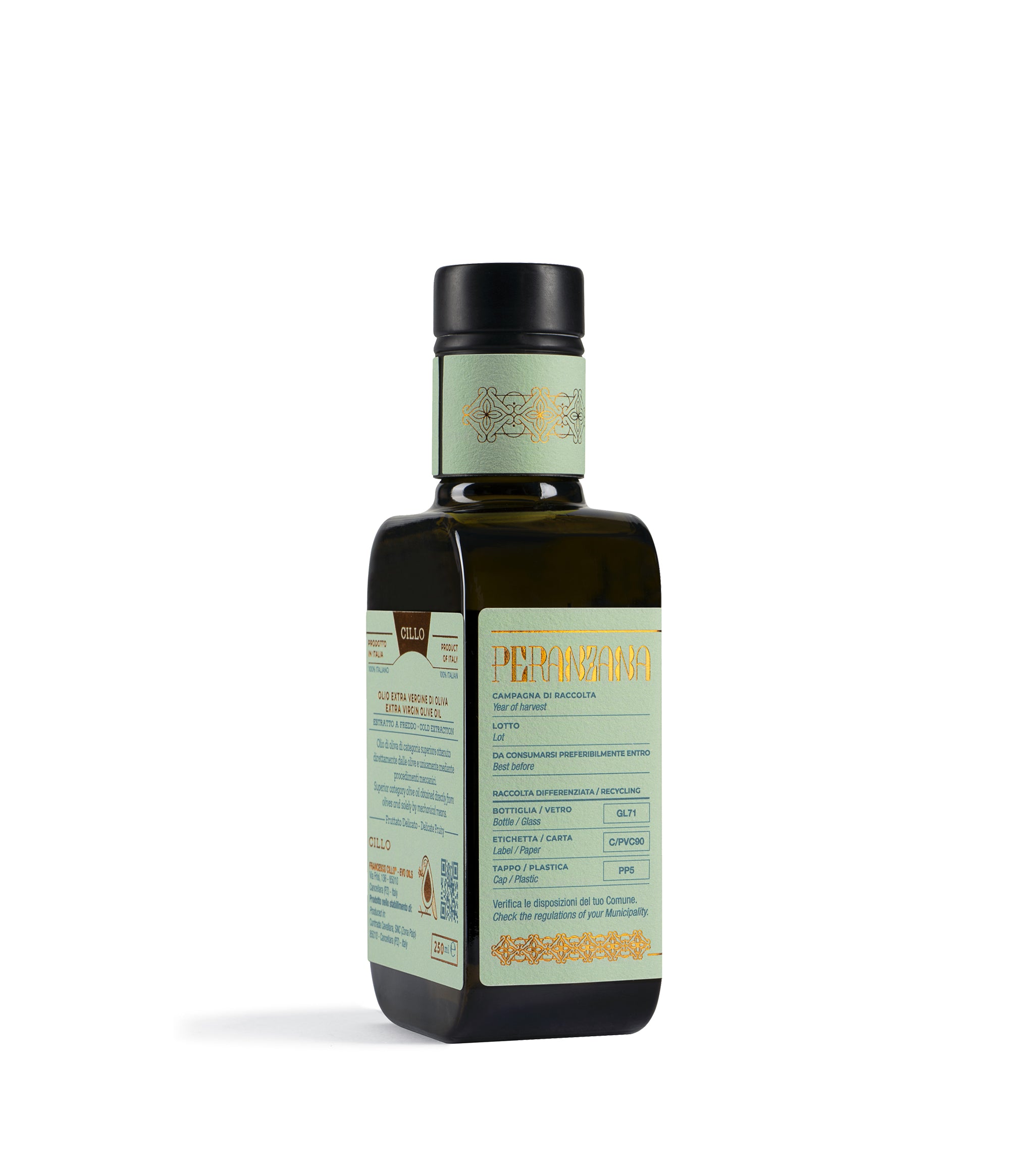 Mono, Peranzana – Natives Olivenöl Extra 250ml - GUNDT HOME