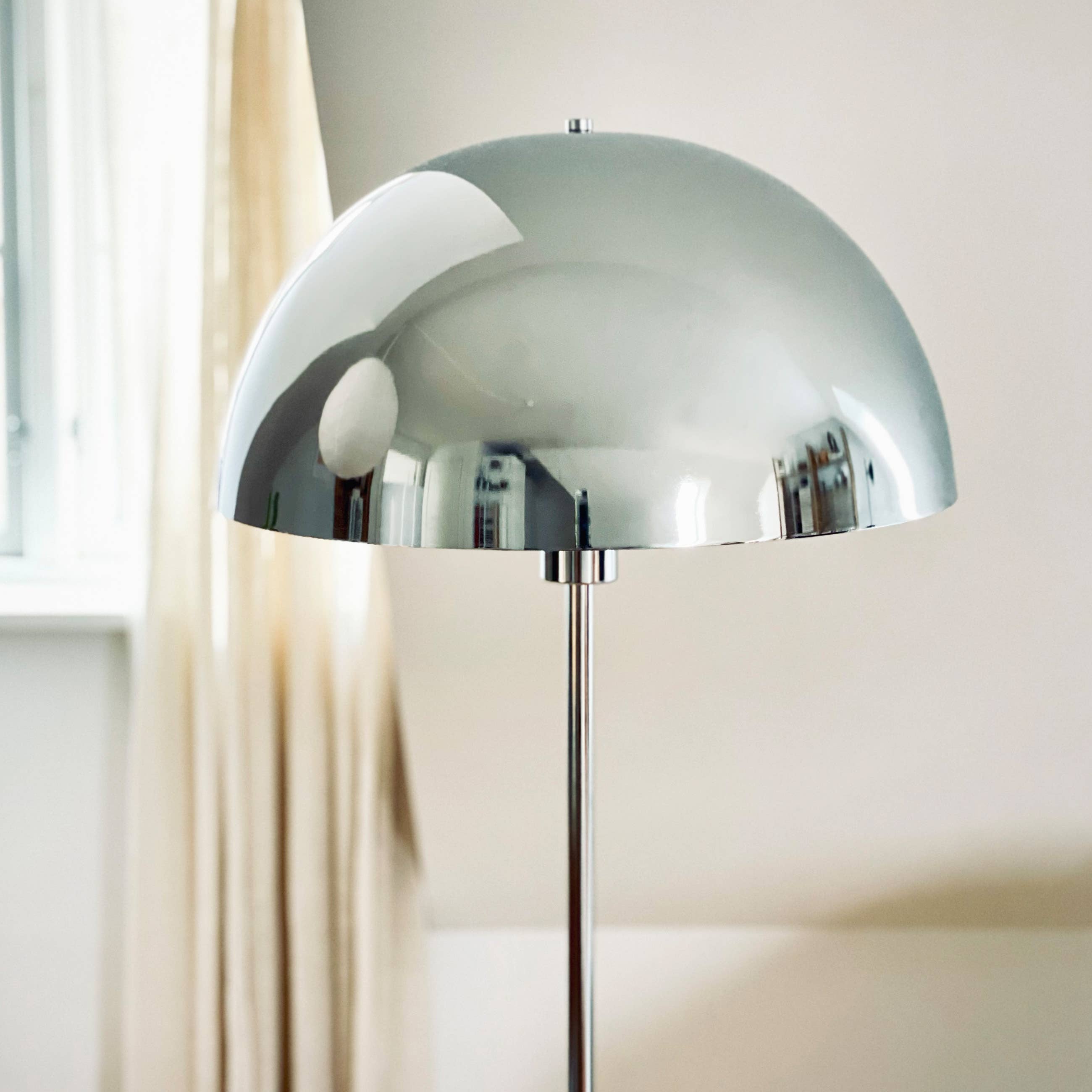 Stockholm Chrom-/Marmor-Stehlampe - GUNDT HOME