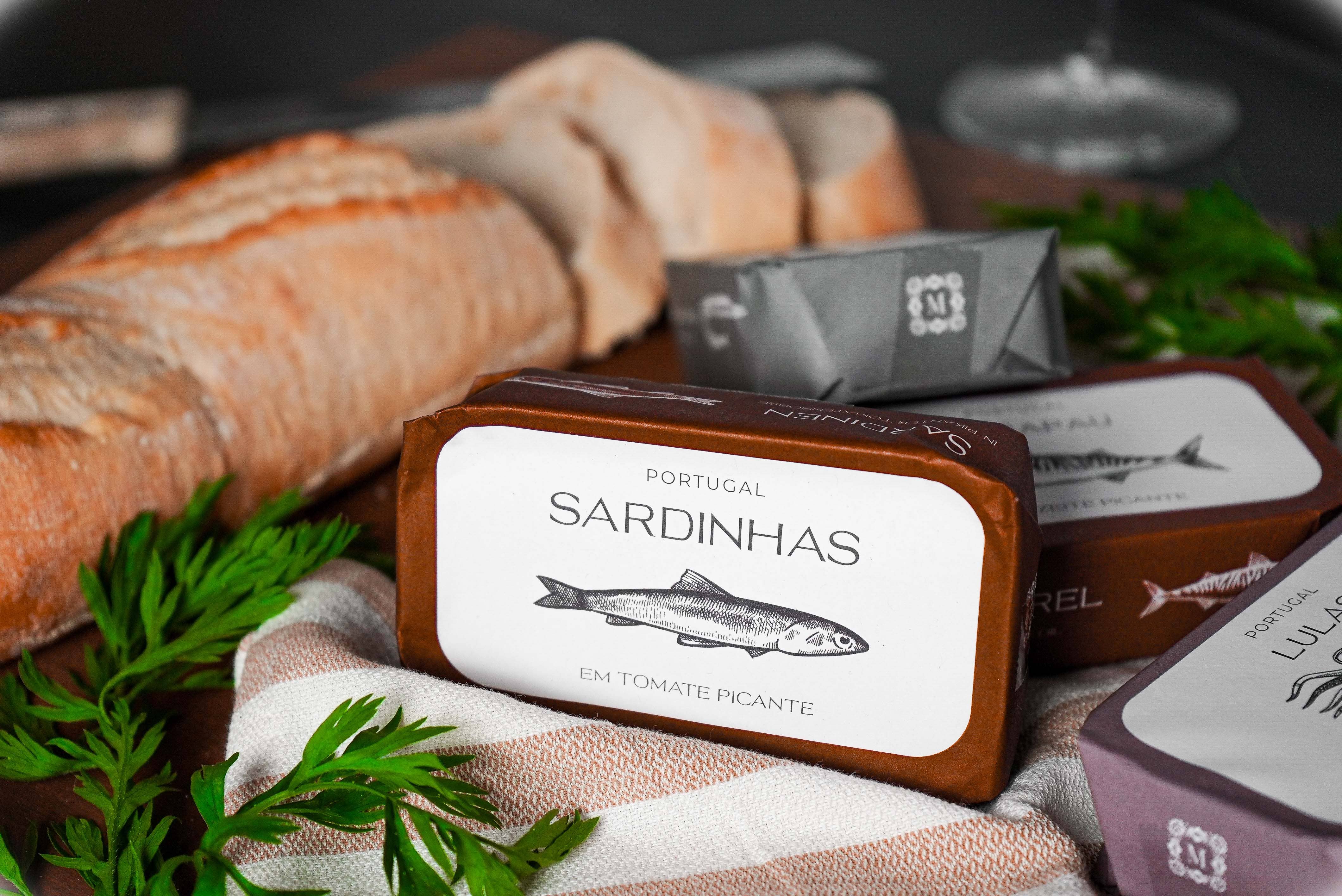 Sardinen in pikanter Tomatensoße | Delikatesse aus Portugal - GUNDT HOME