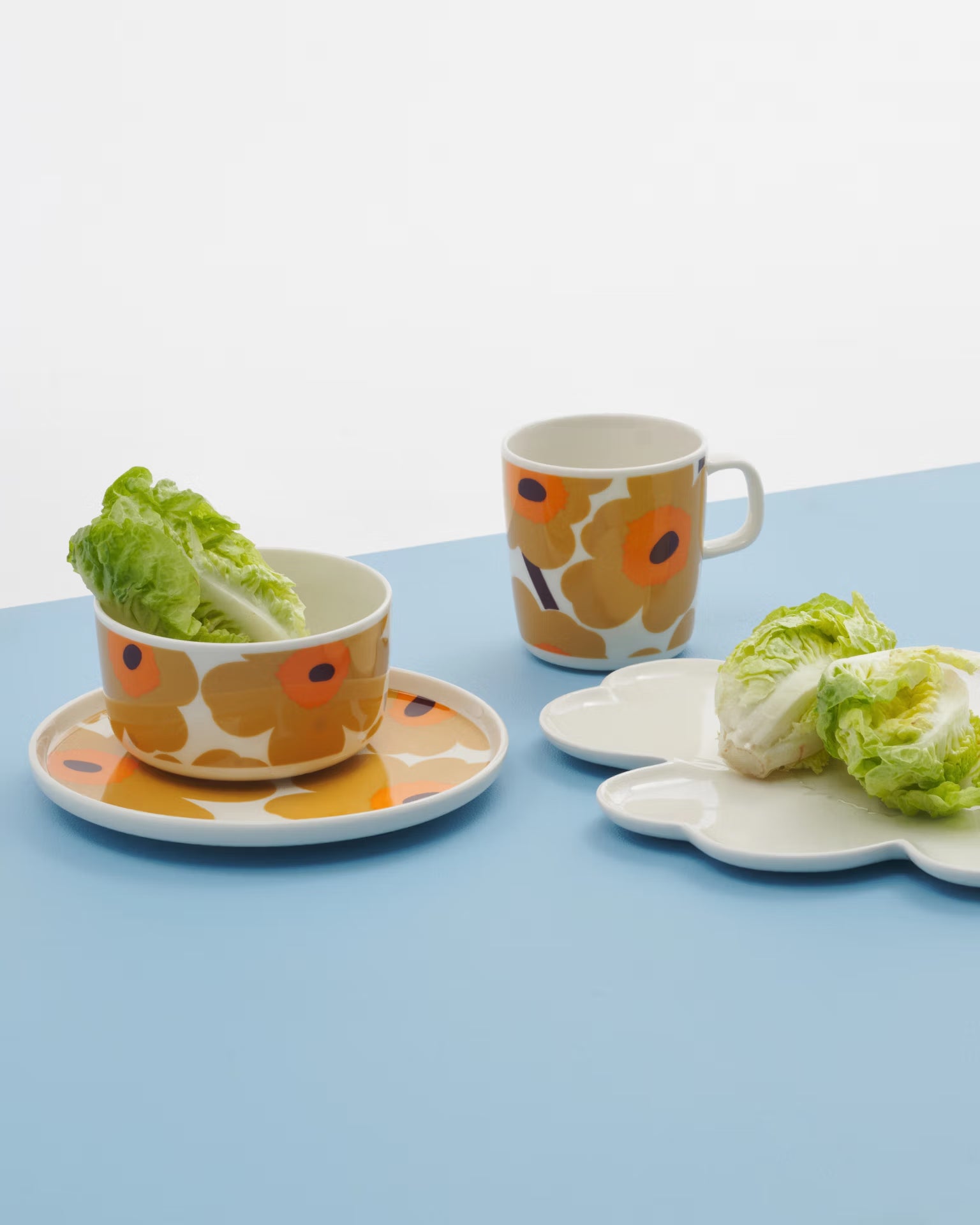 Tasse Unikko Karamell/weiß 250ml - GUNDT HOME