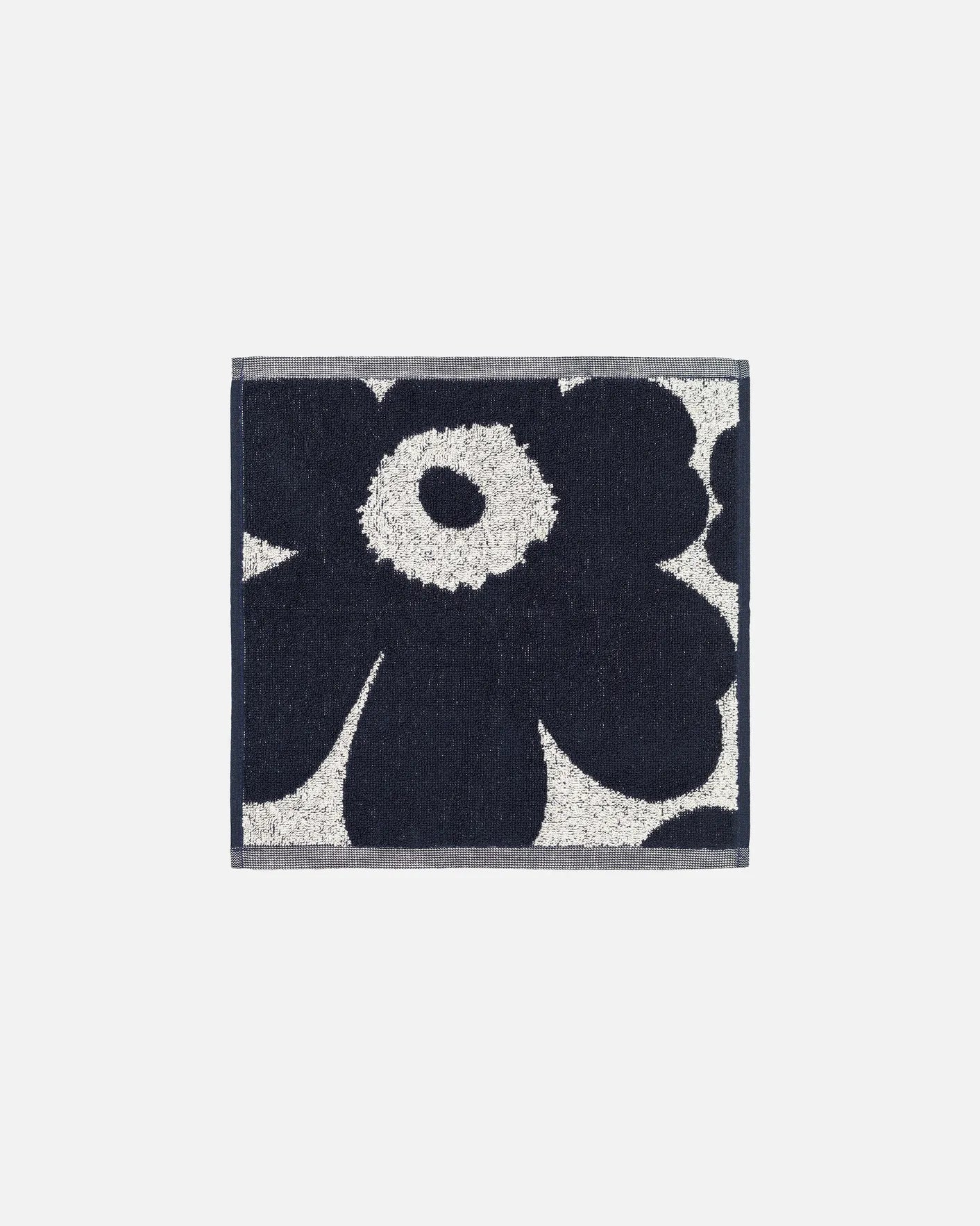 Handtuch 30x30 Unikko schwarz