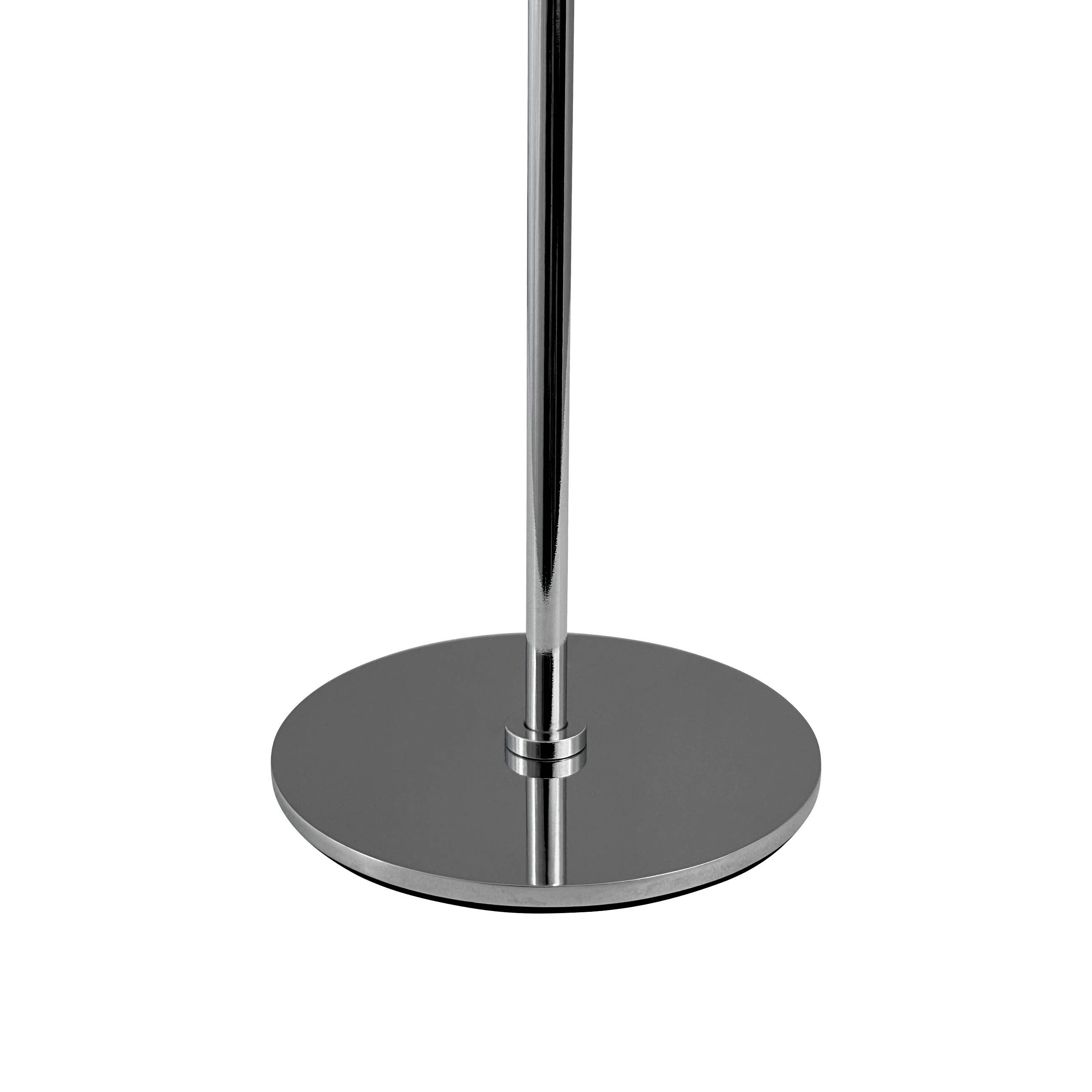 ALONG LED Mini-Tischlampe Chrom 2er Set.