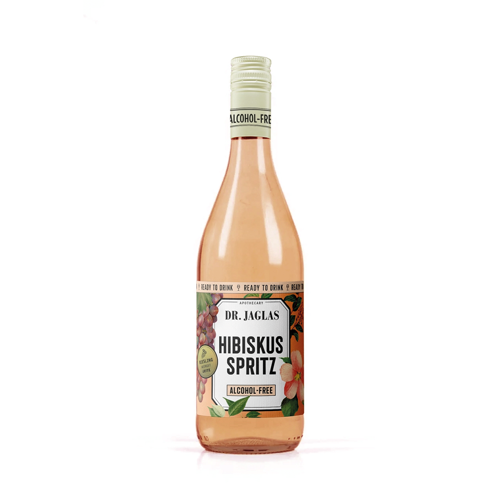 Alkoholfreier Hibiskus Spritz