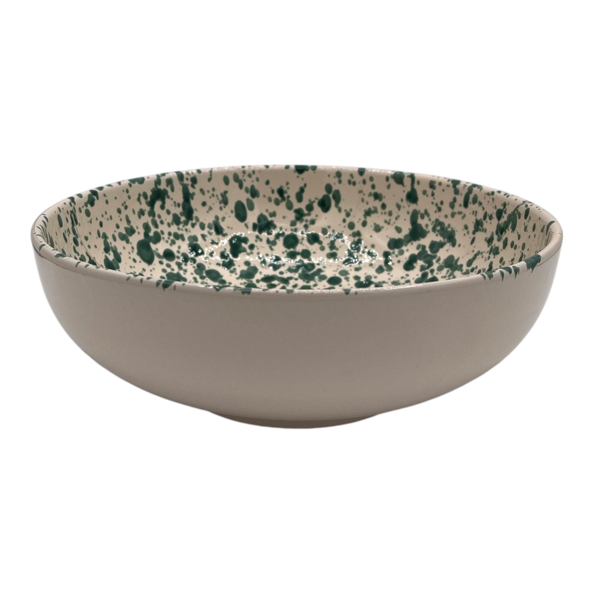 Salatschüssel Spruzzi Grün 26 cm - GUNDT HOME