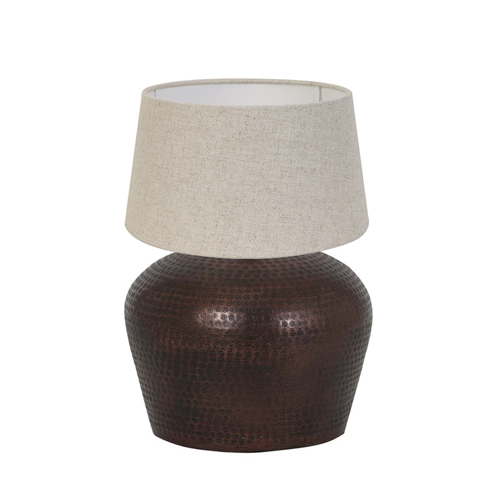 Tischleuchte Gondia antik kupfer - GUNDT HOME