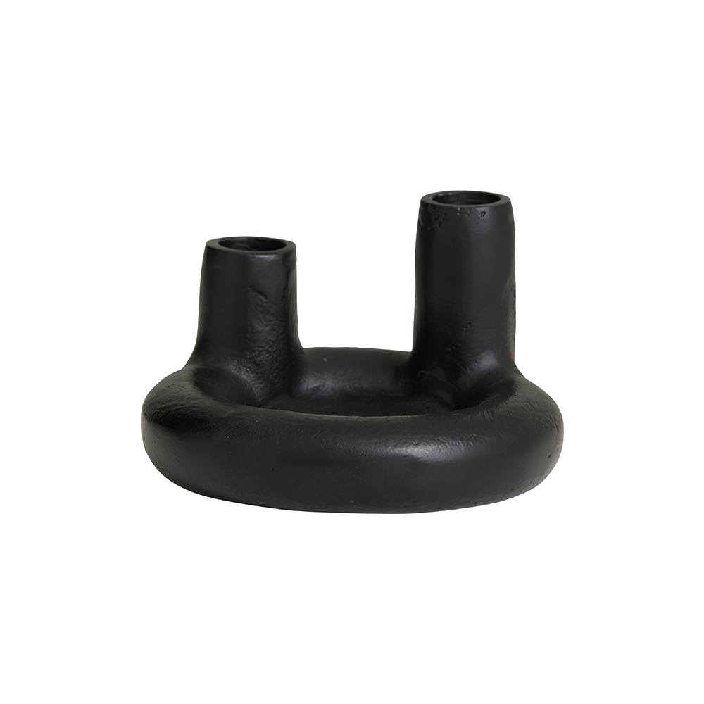 TORO Kerzenhalter schwarz - GUNDT HOME
