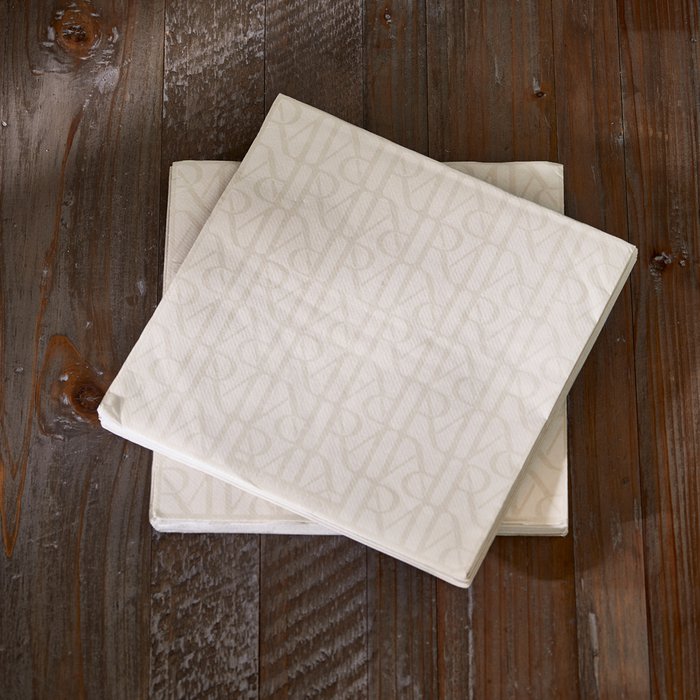 Papierserviette mit RM Monogram - GUNDT HOME