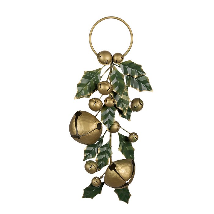 Weihnachtsschmuck Gold/grün - GUNDT HOME