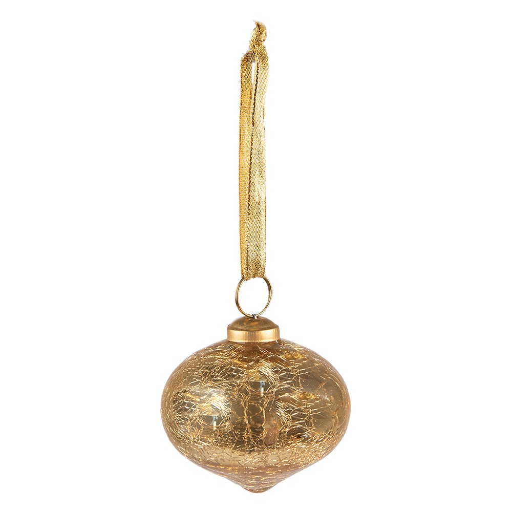 Weihnachtskugel gold - GUNDT HOME